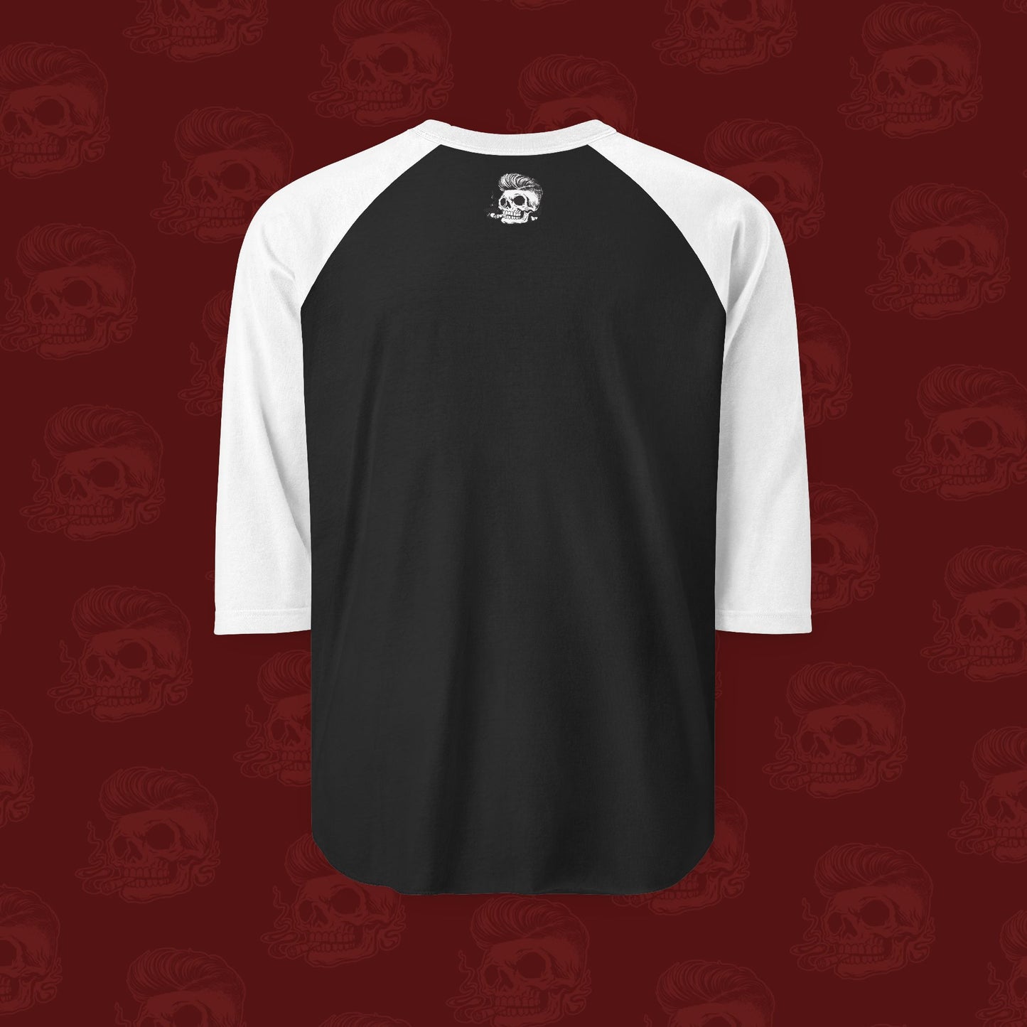 New Mercy Moto Cigars Monogram Raglan Shirt — Harley-Inspired Heritage Tee