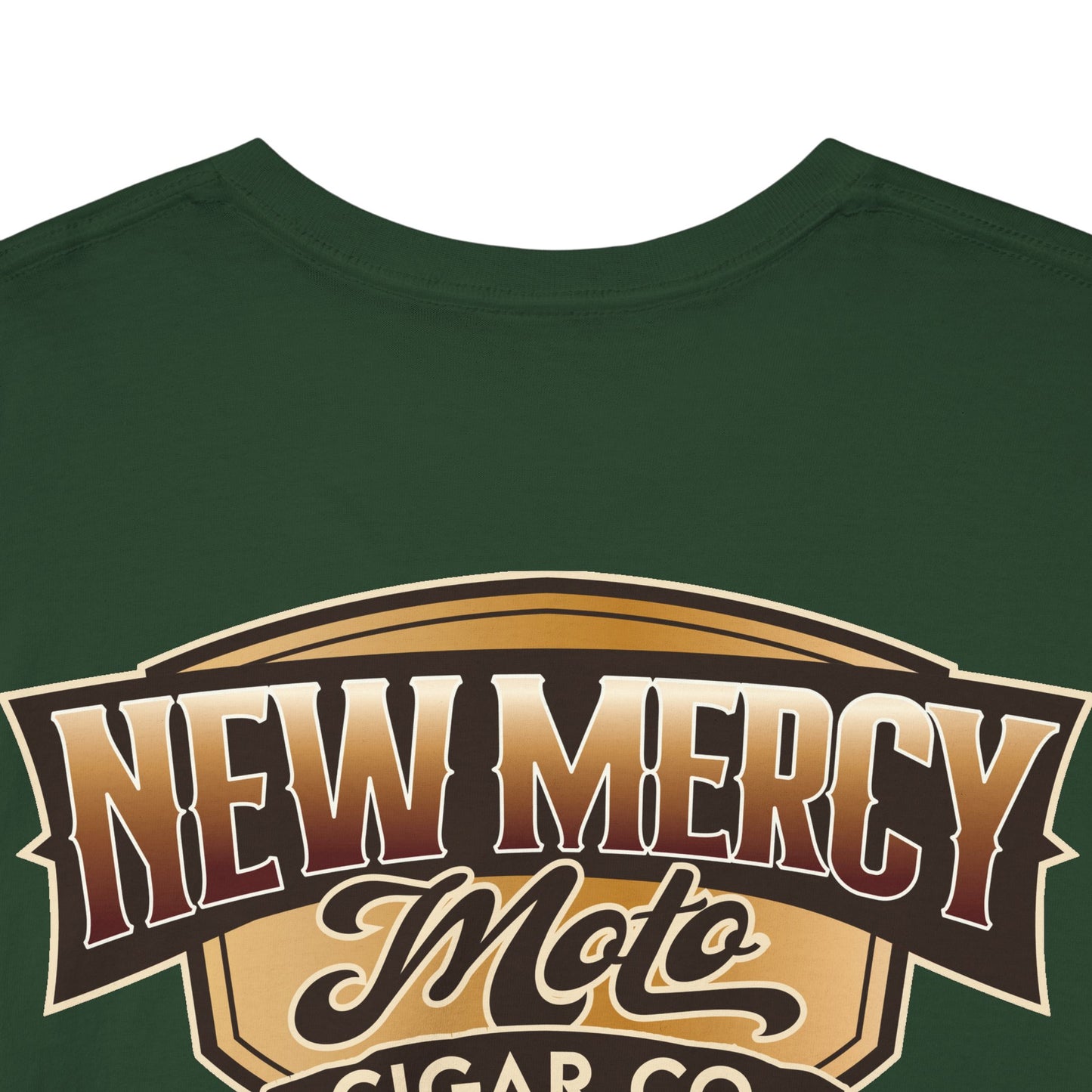 New Mercy Moto Cigar Co. Logo Tee
