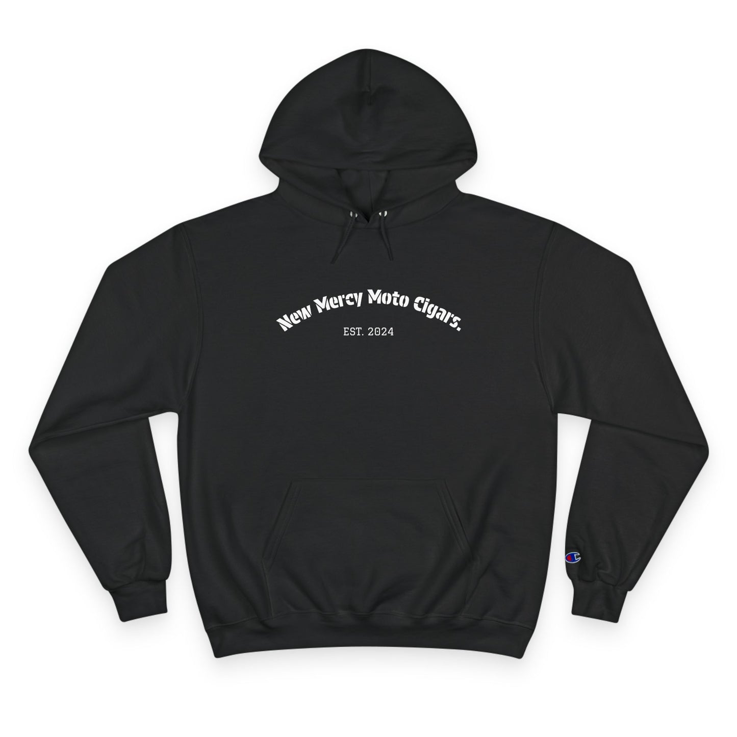 New Mercy Moto Cigars Champion Hoodie — Harley & Cigar Heritage Pullover