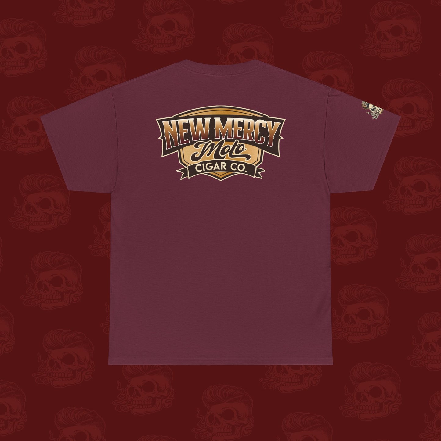 New Mercy Moto Cigar Co. Logo Tee