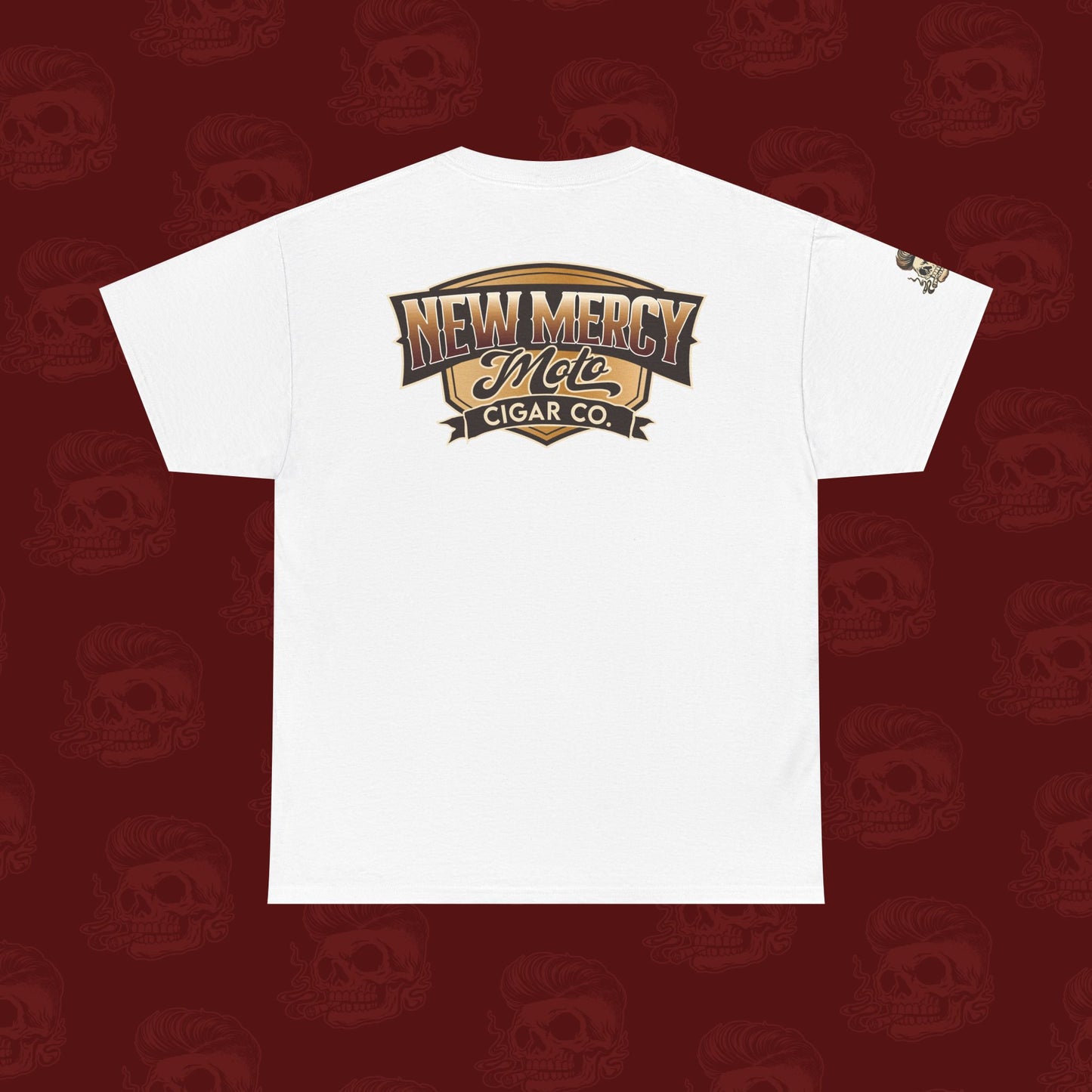 New Mercy Moto Cigar Co. Logo Tee
