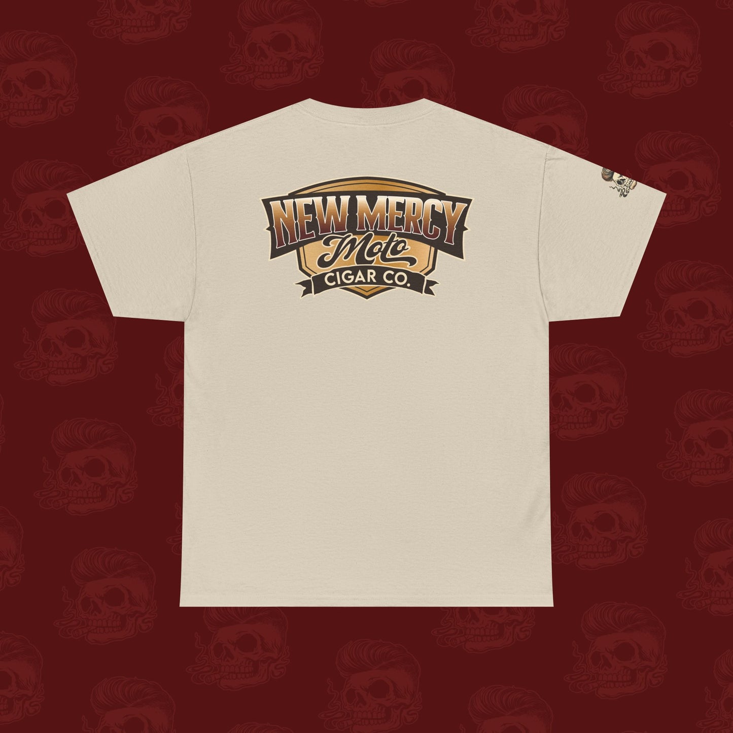 New Mercy Moto Cigar Co. Logo Tee