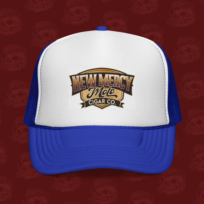 New Mercy Moto Trucker Hat