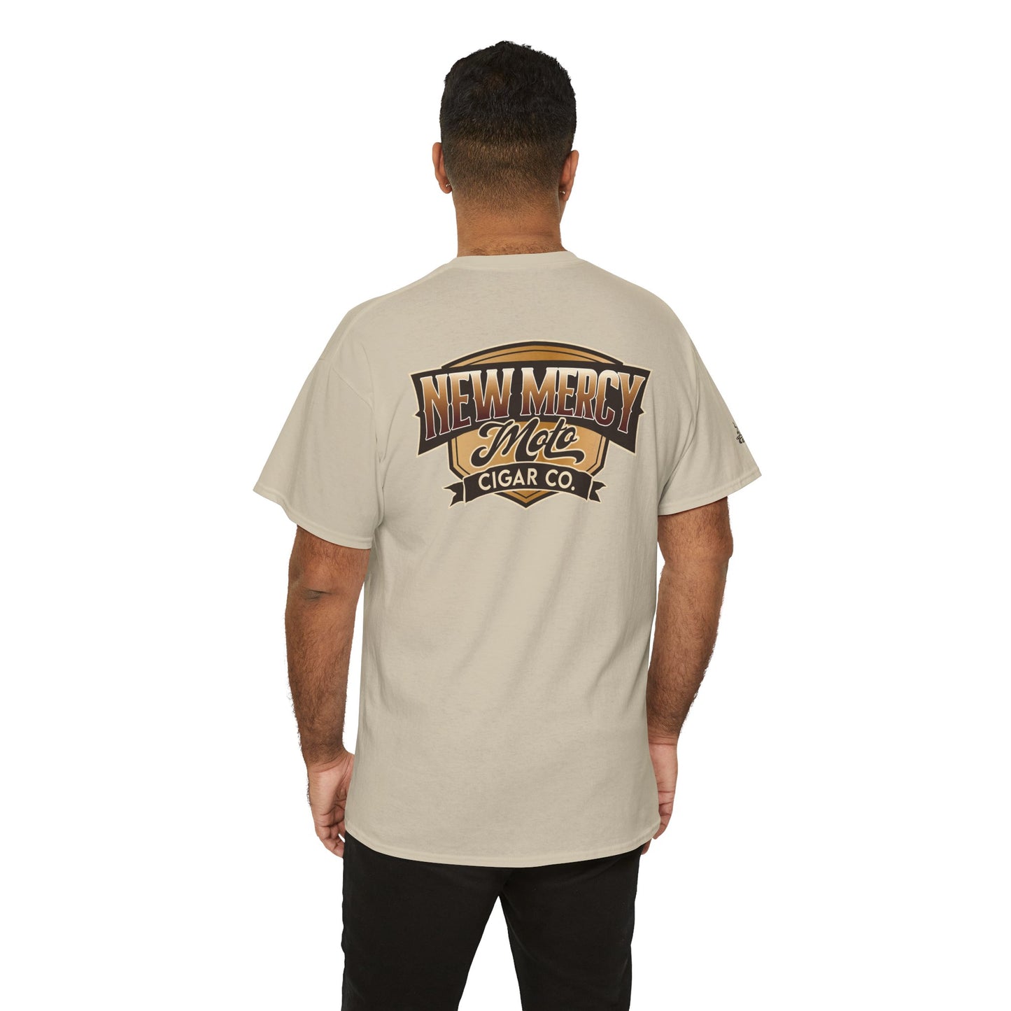 New Mercy Moto Cigar Co. Logo Tee