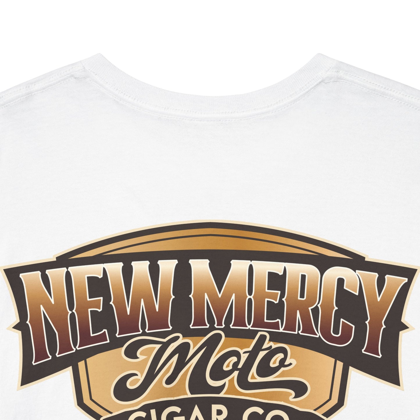 New Mercy Moto Cigar Co. Logo Tee