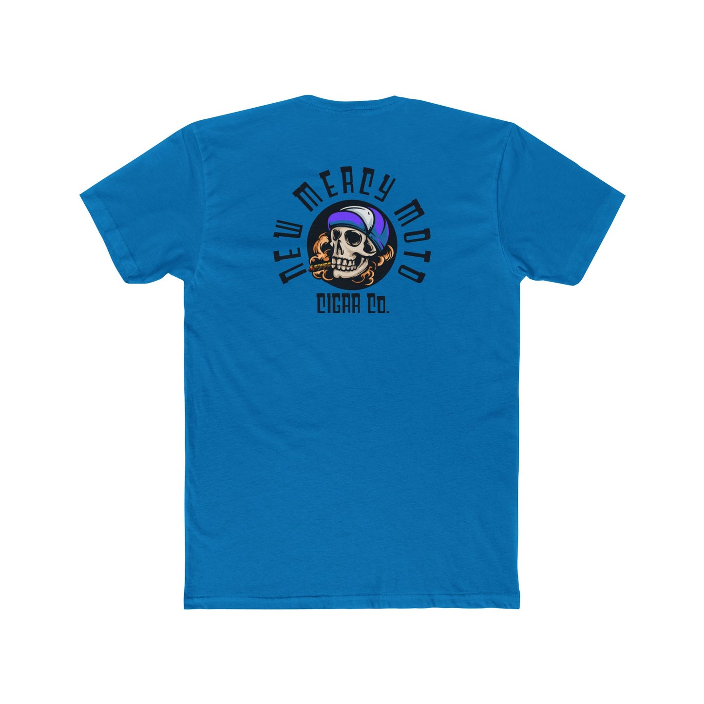 Crew Tee - New Mercy Moto Cigars - Heritage & Tradition Blend - Unisex Cotton Shirt