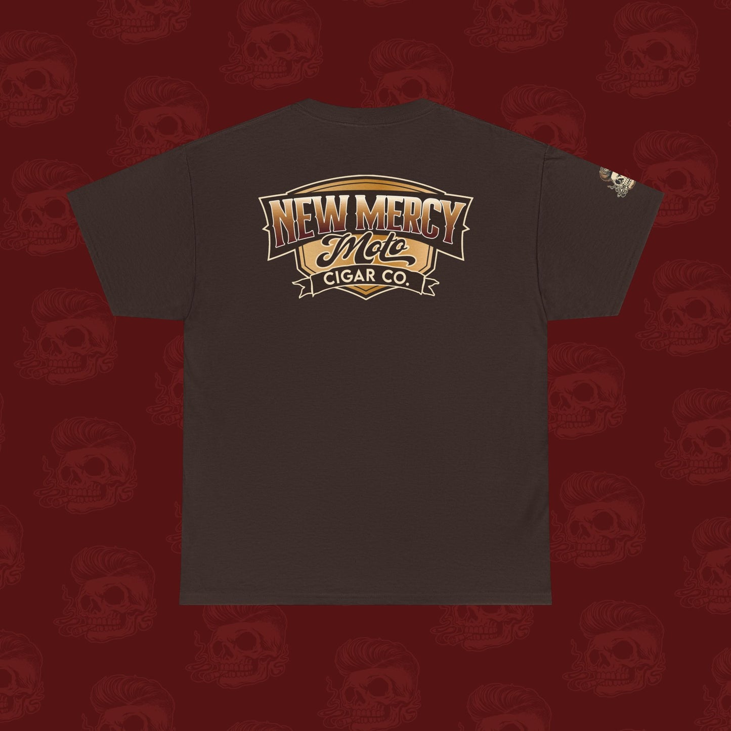 New Mercy Moto Cigar Co. Logo Tee
