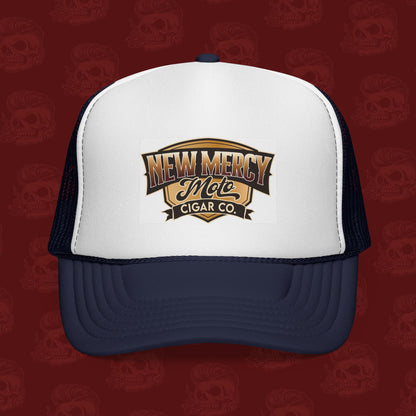 New Mercy Moto Trucker Hat