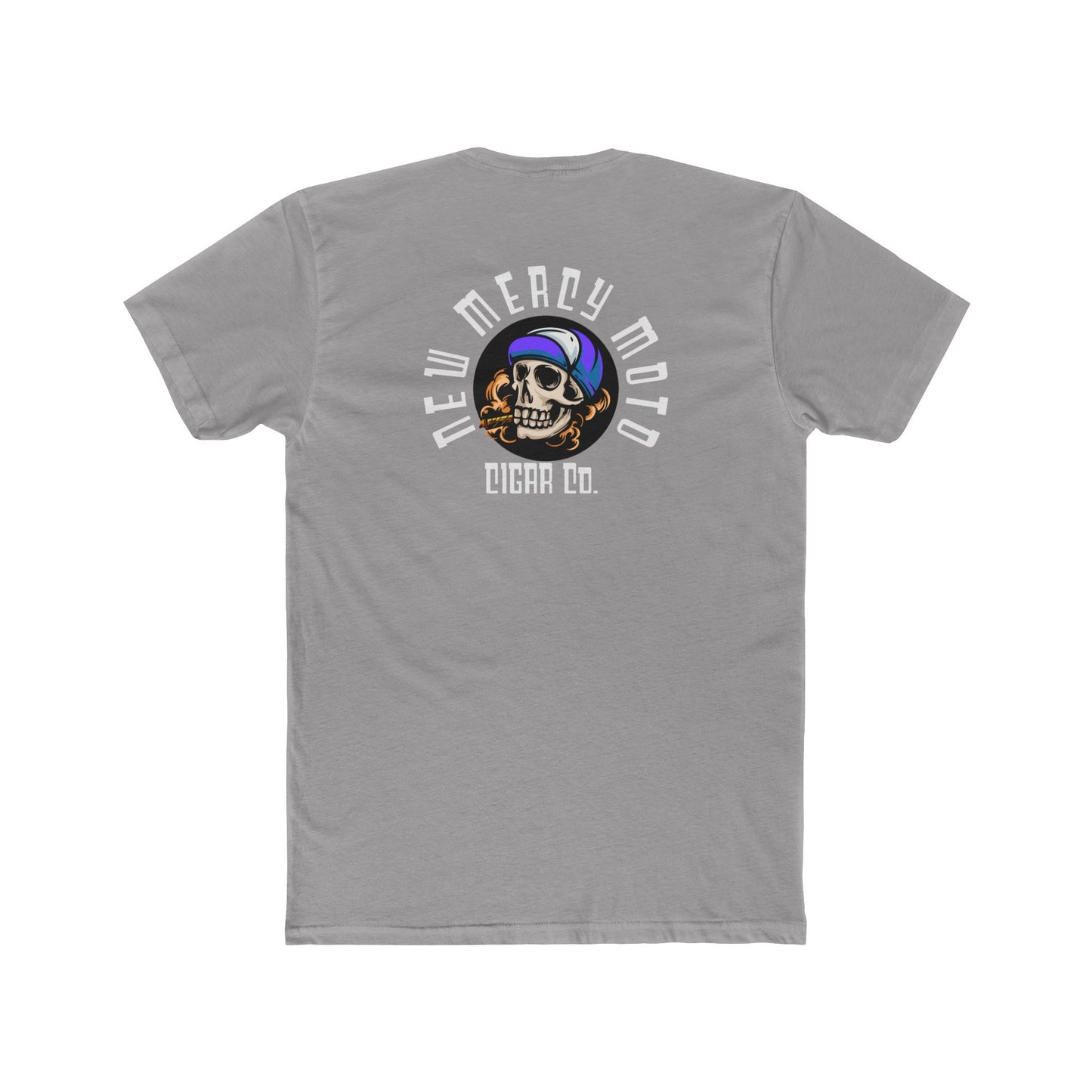 Crew Tee - New Mercy Moto Cigars - Heritage & Tradition Blend - Unisex Cotton Shirt