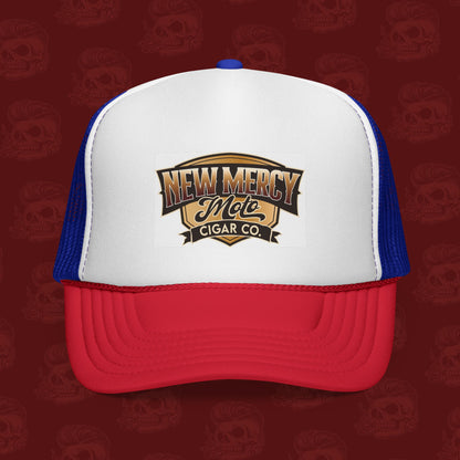New Mercy Moto Trucker Hat