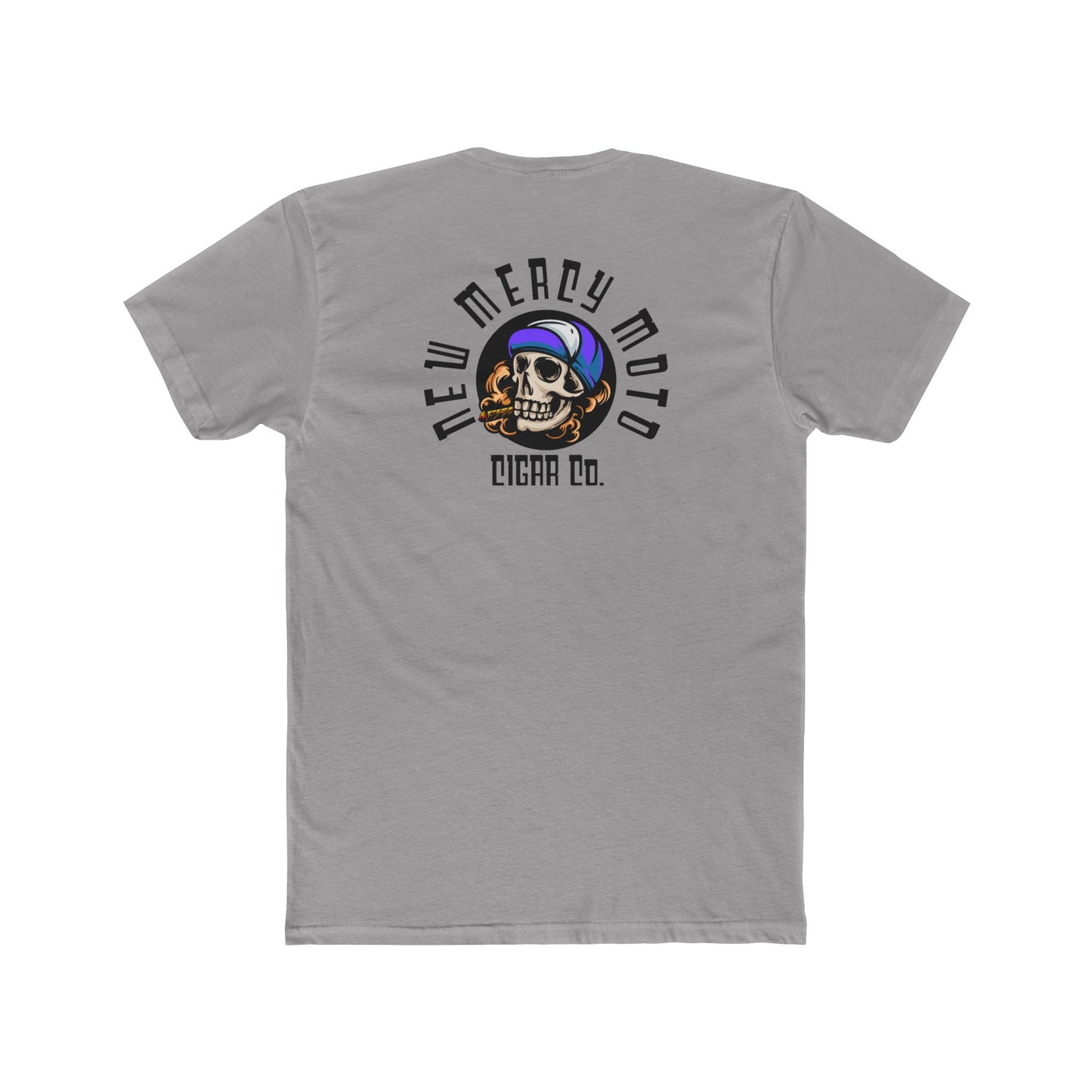 Crew Tee - New Mercy Moto Cigars - Heritage & Tradition Blend - Unisex Cotton Shirt