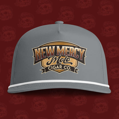 New Mercy Moto Cigar Co. Rope-Trim Snapback Hat