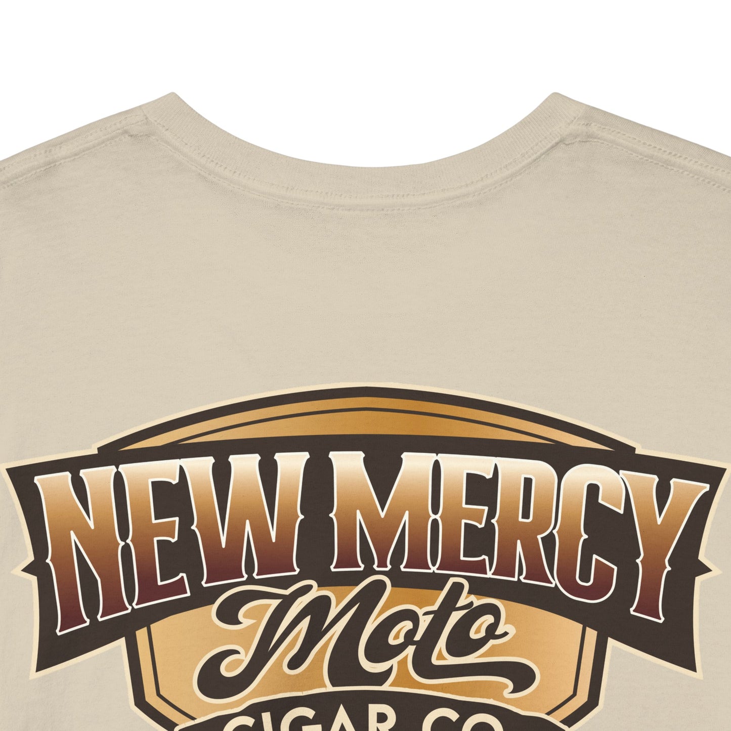 New Mercy Moto Cigar Co. Logo Tee