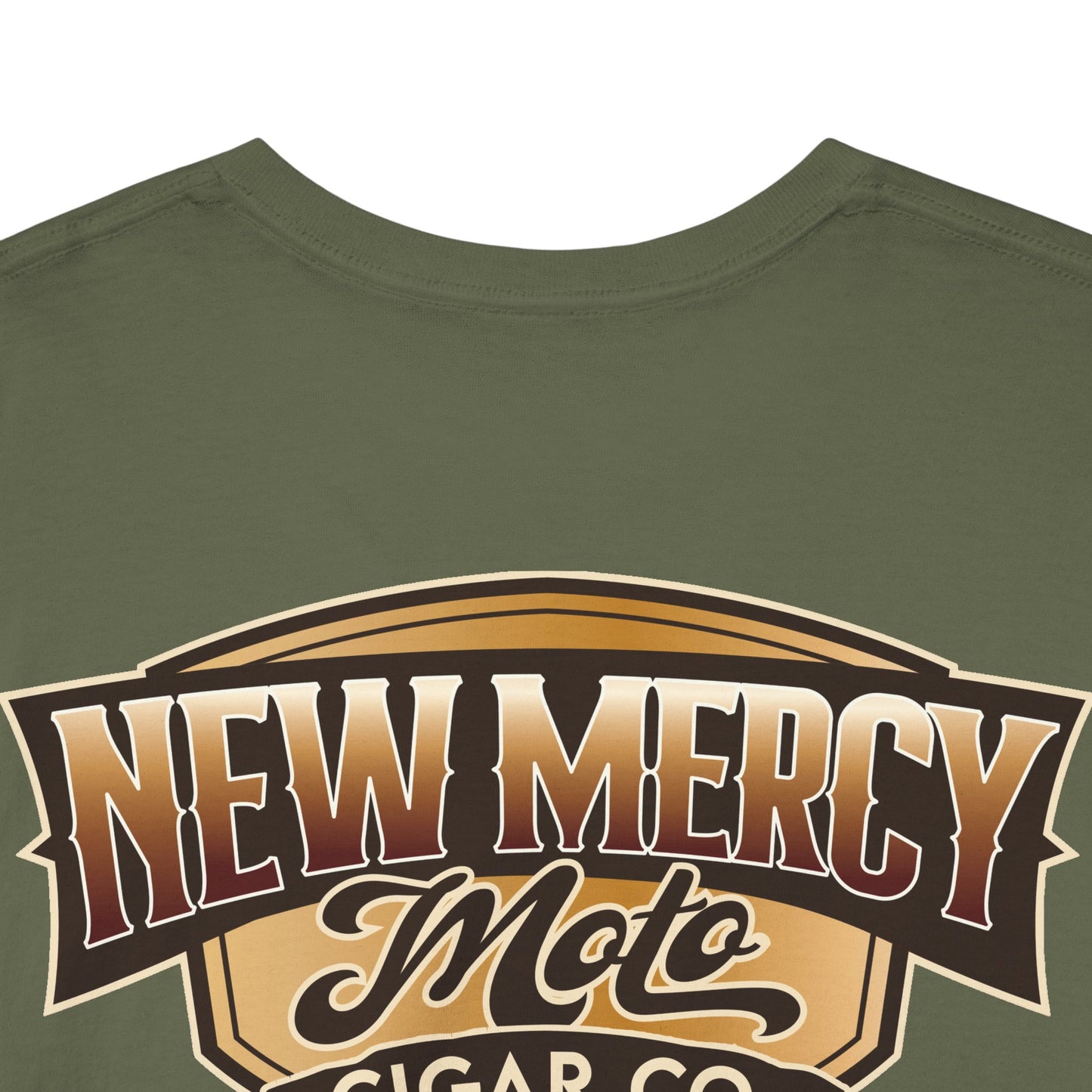 New Mercy Moto Cigar Co. Logo Tee