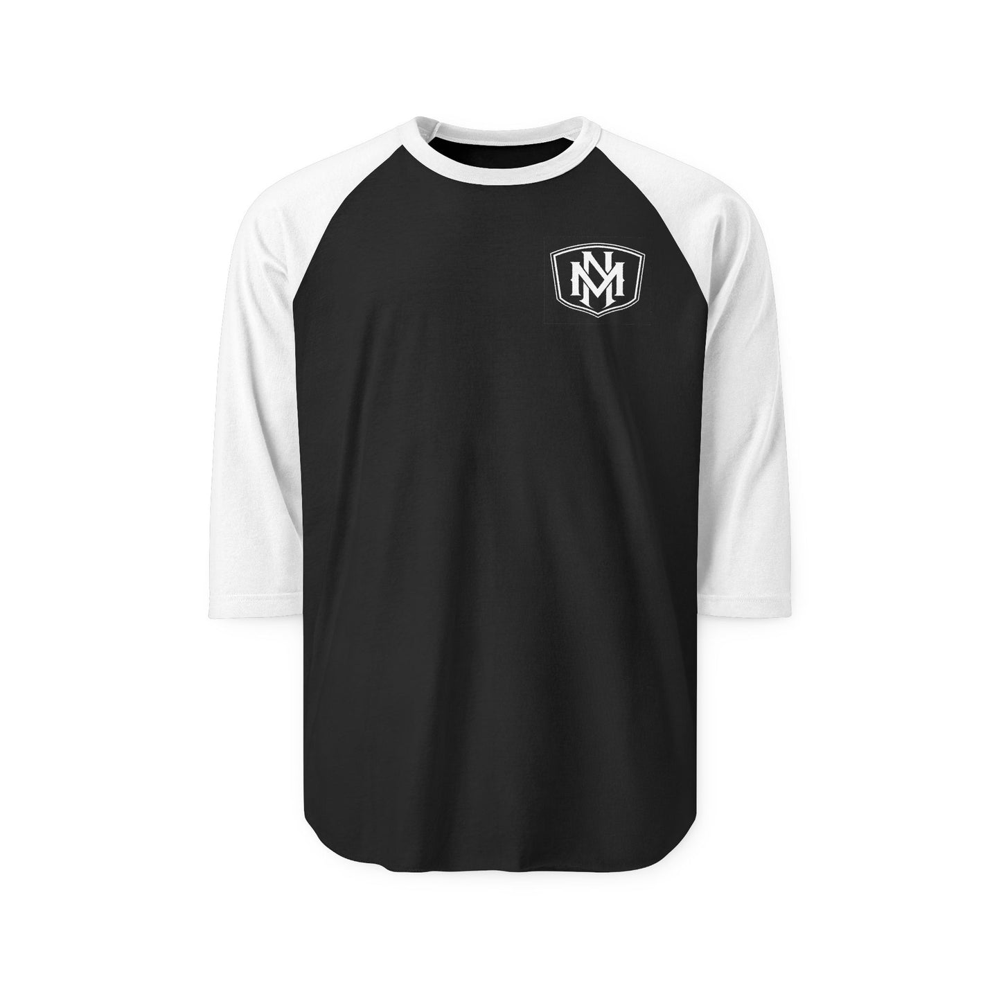 New Mercy Moto Cigars Monogram Raglan Shirt — Harley-Inspired Heritage Tee