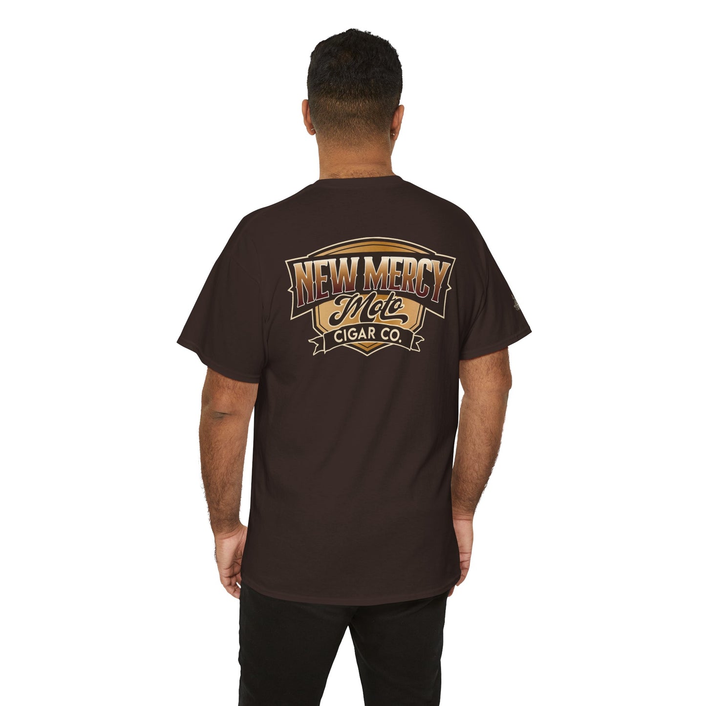 New Mercy Moto Cigar Co. Logo Tee