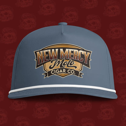New Mercy Moto Cigar Co. Rope-Trim Snapback Hat