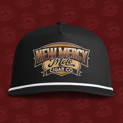 New Mercy Moto Cigar Co. Rope-Trim Snapback Hat