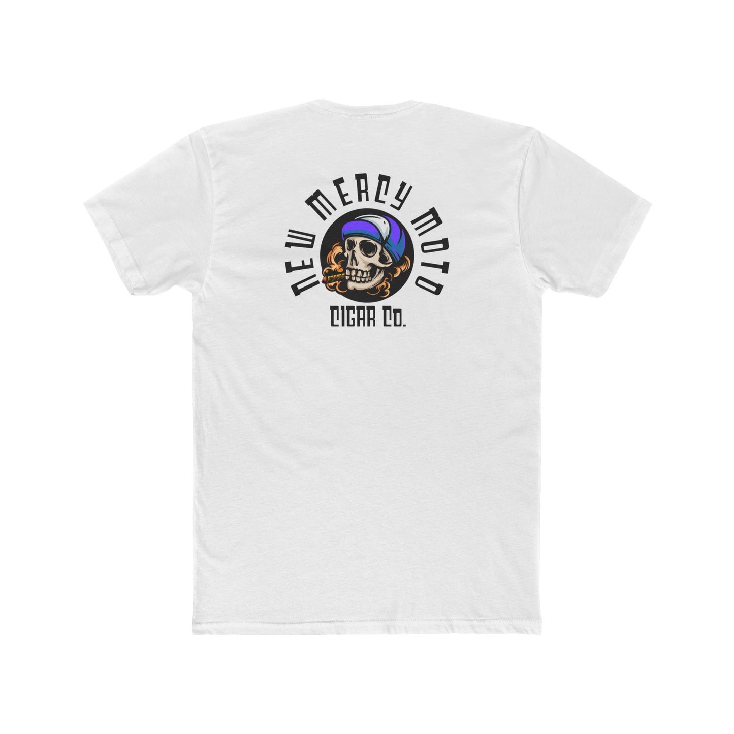 Crew Tee - New Mercy Moto Cigars - Heritage & Tradition Blend - Unisex Cotton Shirt