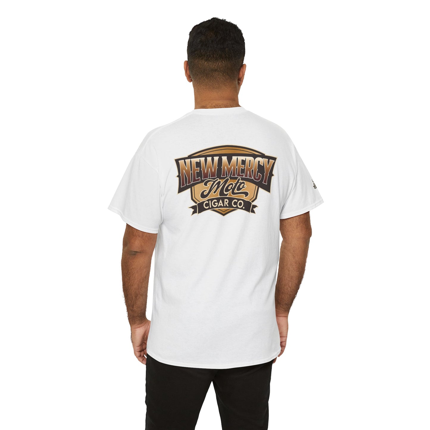 New Mercy Moto Cigar Co. Logo Tee